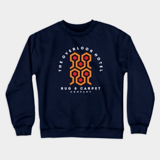 The Overlook Hotel Rug & Carpert Company - modern vintage logo Crewneck Sweatshirt